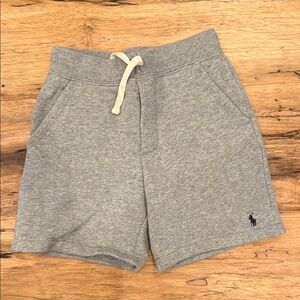 Polo by Ralph Lauren Gray Knit Drawstring Shorts
